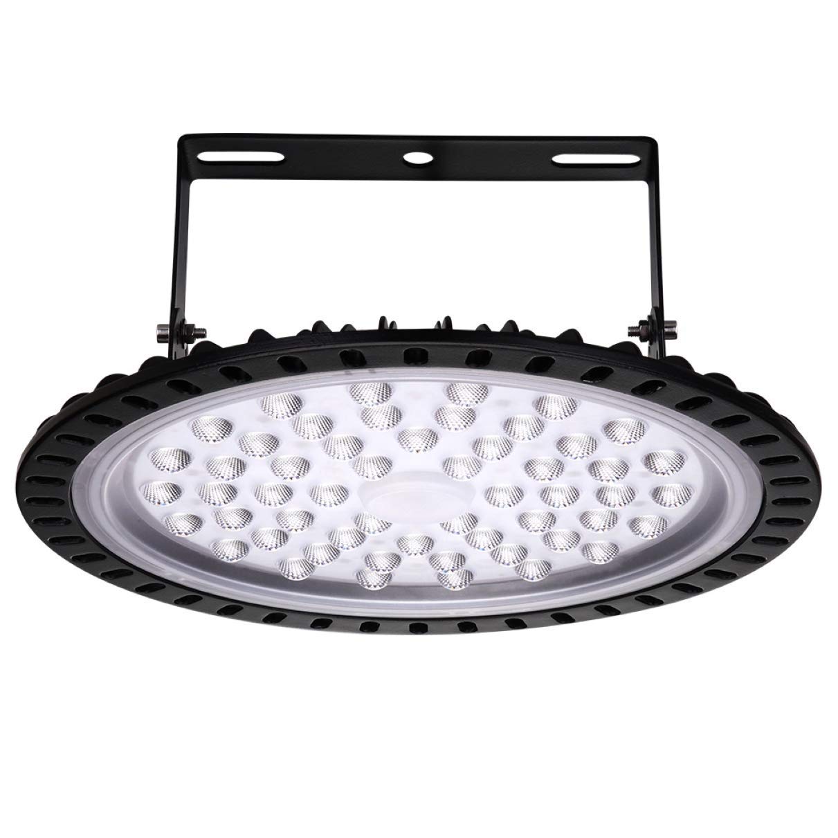 LED UFO High Bay Light, 220V 6000K-6500K Daylight, 100LM per Watt, IP65 Waterproof Dust Proof Utility High Bay Lighting Fixture Industrial Lamp for Garage Shop Mall Commercial Gym Barn,200W