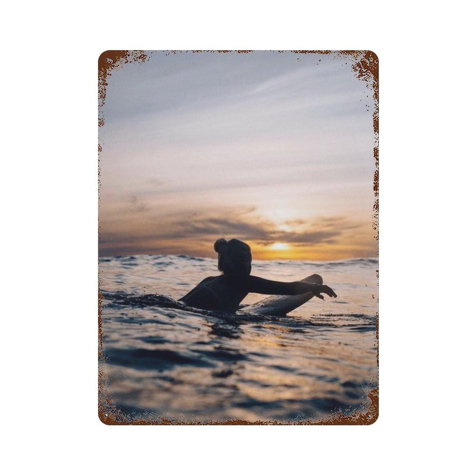 xiaoxiaoshen Vintage Beach Surfer (16) Wall Decor Art Metal Tin Poster Modern Home Decor Art Home Bar Shop Decorations Vintage Sign 40x30cm
