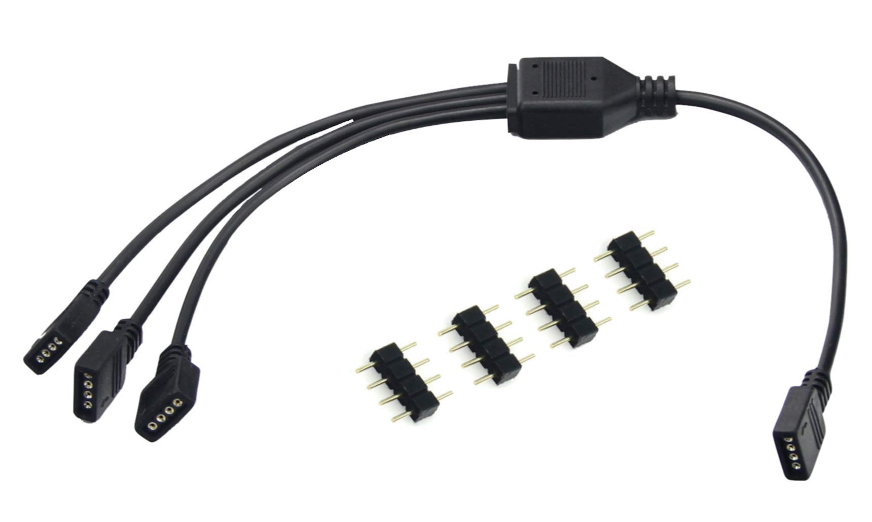 Snapklik.com : Micro Connectors F04-RGB03-30 30cm 1 To 3 RGB Splitter Cable