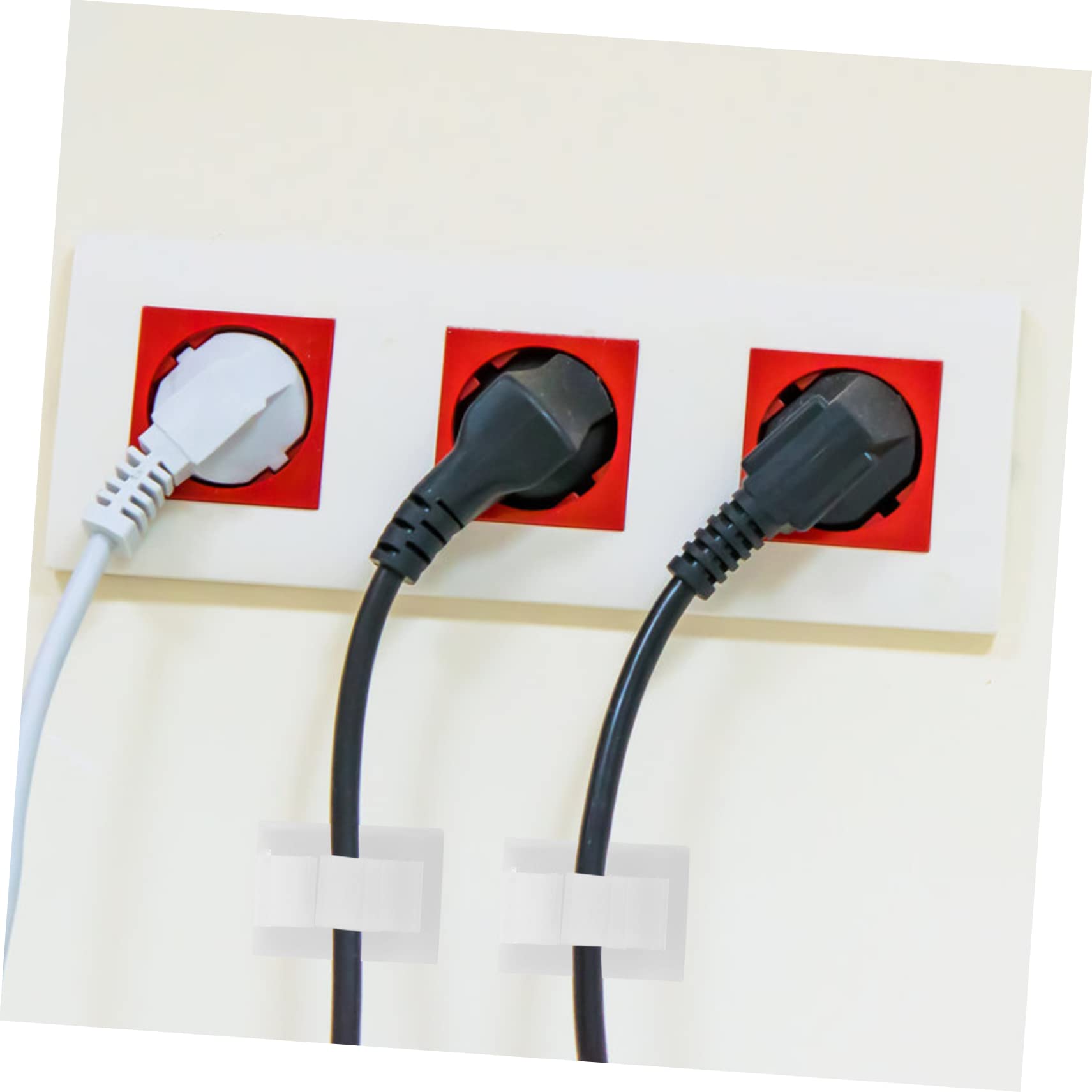 DOITOOL 200stücke Selbstklebende Kabelclips Für Kabelmanagement Flexible Und Langlebige Drahtorganisatoren Für Zuhause Und Büro Sorgt Für Ordnung Und