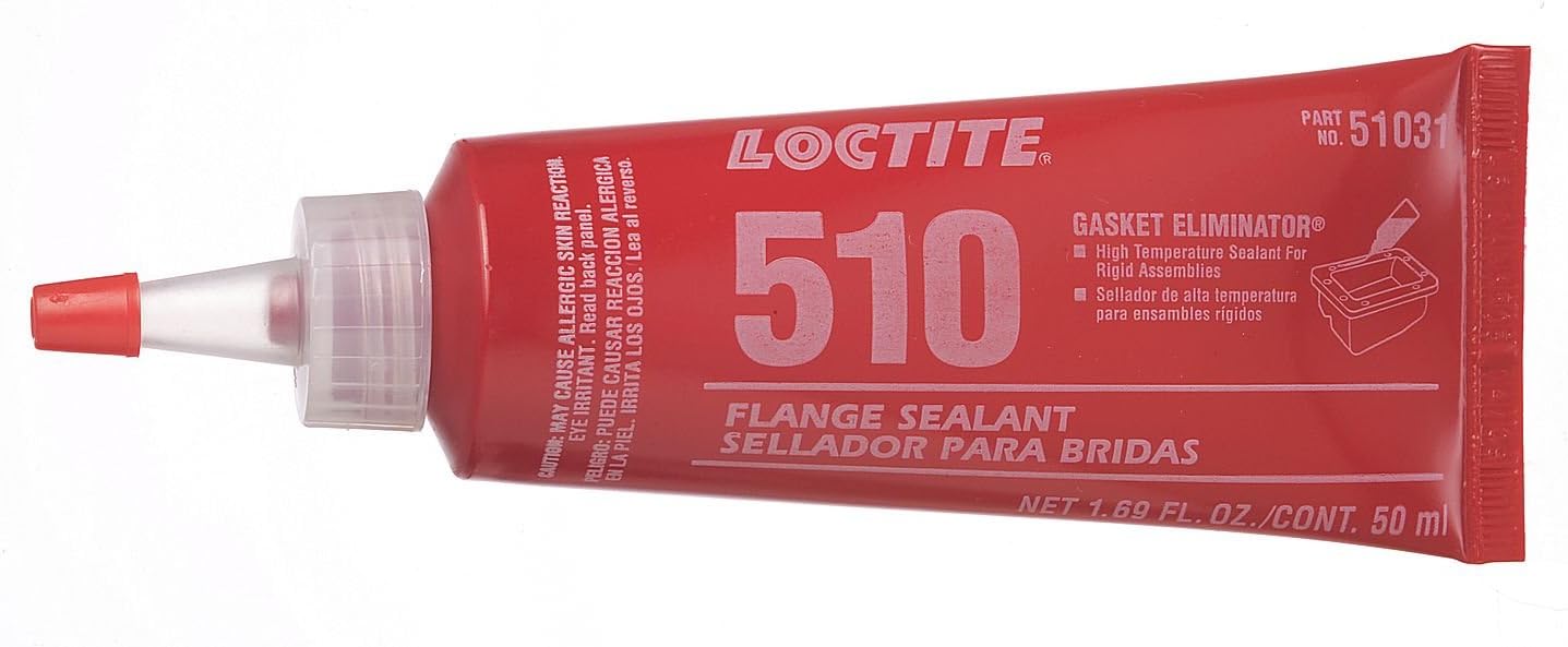 135474 Pink 510 Gasket Eliminator High Temperature Flange Sealant, -65 to 400 Degrees F Temperature Range, 50 mL Tube