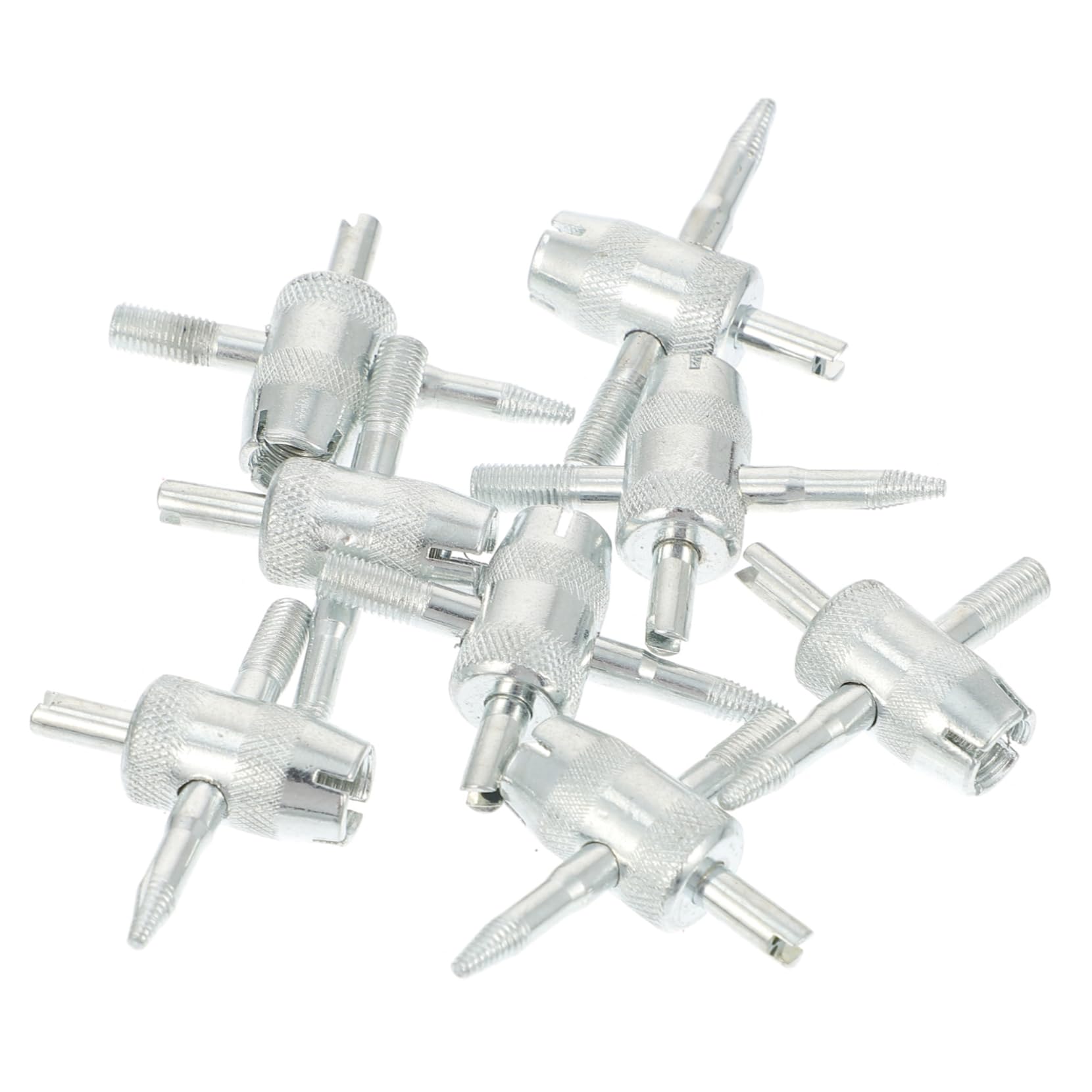 SUPVOX 8pcs Valve Core Driver Car Tire Puncher Repair Tool Auto Valves Core Screwdriver Cycling Tire Tool Automotive Tools Auto Tire Puncher Repair Tool Extractor Bike High-carbon Steel