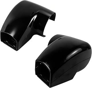 2 Pack RV Awning Motor & Idler Cover Kit R001931006 R001932006 Compatible with Carefree of Colorado Altitude/Compass, Replacement for End Covers Include L & R Side, Black