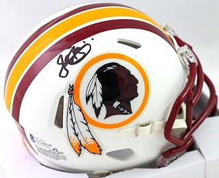 john riggins autographed helmet