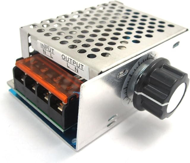 ARCELI AC 220V 4000W High Power SCR Electronic Voltage Regulator Governor Dimmer Thermostat Speed Controller