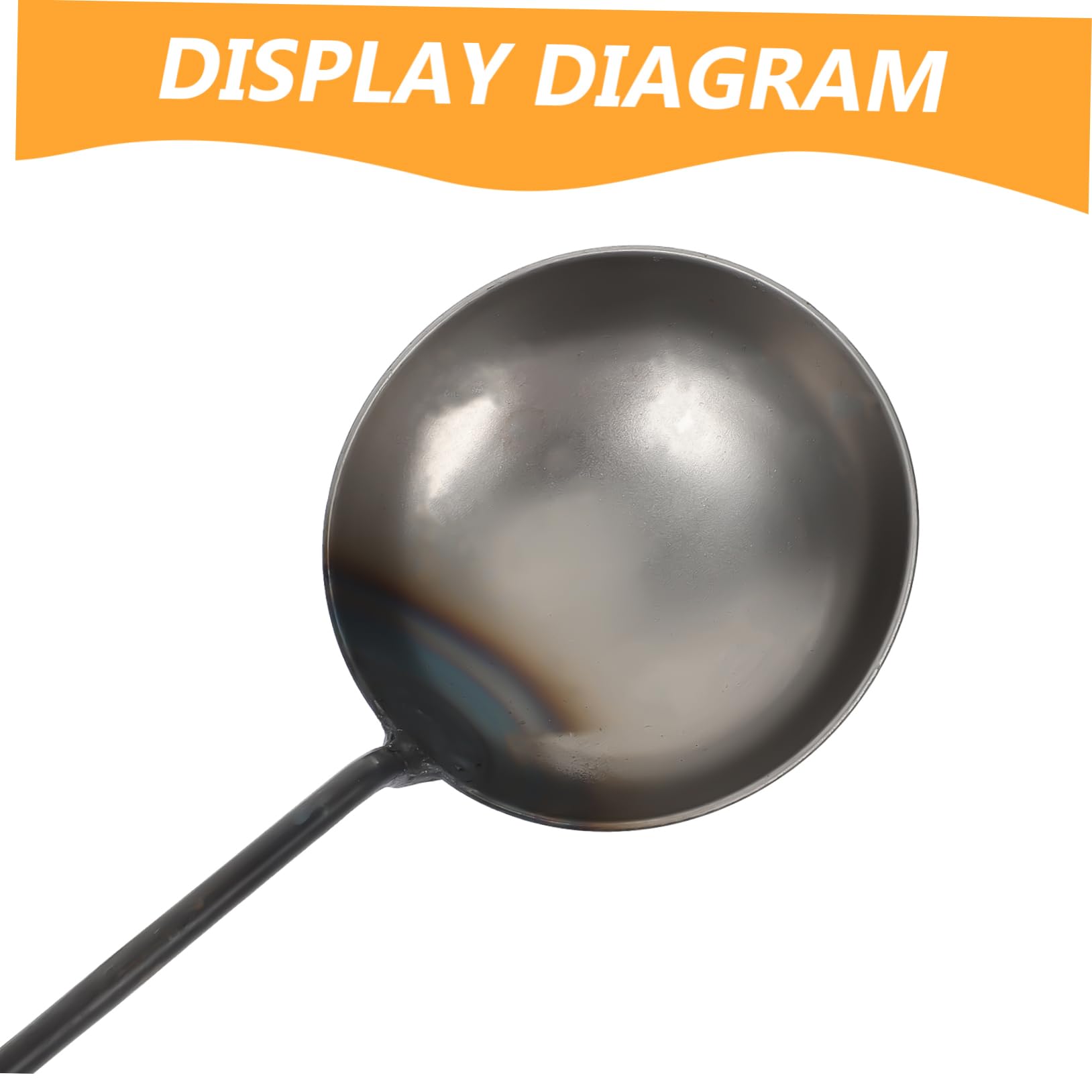 Cabilock 4piezas Cuchara De Limpieza De con Mango Utensilio Vintage para Cocina y Jardinería para De Limpieza De Desagües y Residuos Industriales