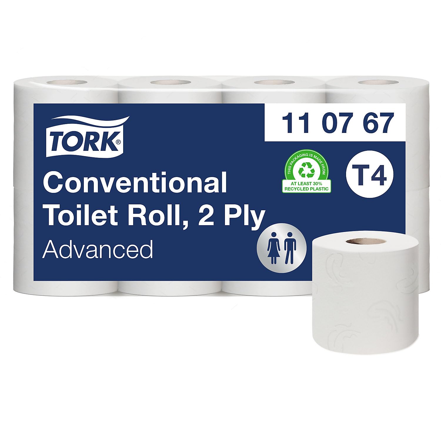 Tork 110767 papier toaletowy 2-warstwowy 64RL biały