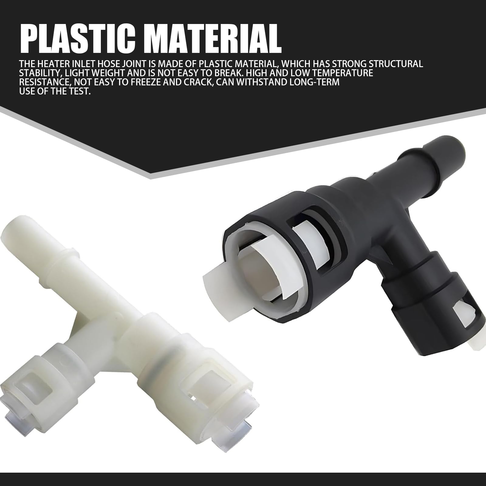 Tee Connector Replacement HVAC Heater Hose Assembly With Tee