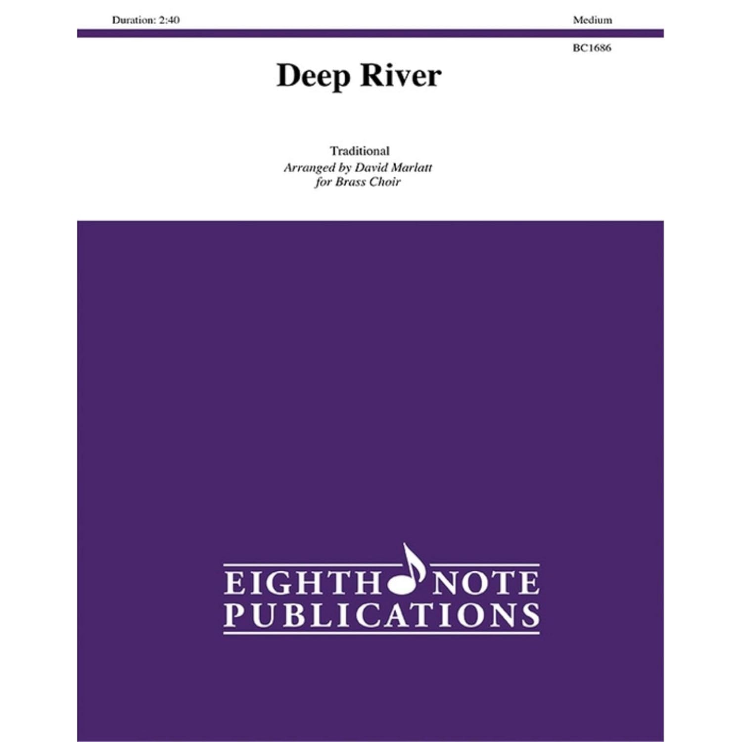 Buy Deep River Score & Parts (Eighth Note Publications) Book Online at