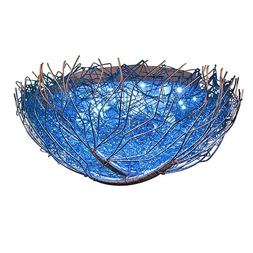 Preisvergleich Produktbild LEDMLSH UOOGOU LED Deckenleuchte Decken Anhänger Blue Bird Nest Deckenleuchte Kinderzimmer Kinderzimmer Schlafzimmer Lampe Mediterranen Stil Leuchten