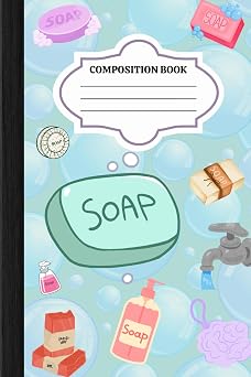 Squeaky Clean Composition Notebook-120 page lined 9x6