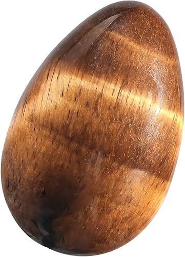 Miniatura 2 de Nupuyai Paquete de 5 piedras curativas pulidas para decoración de huevos de cristal kit de piedras de palma ovaladas para meditación relajación