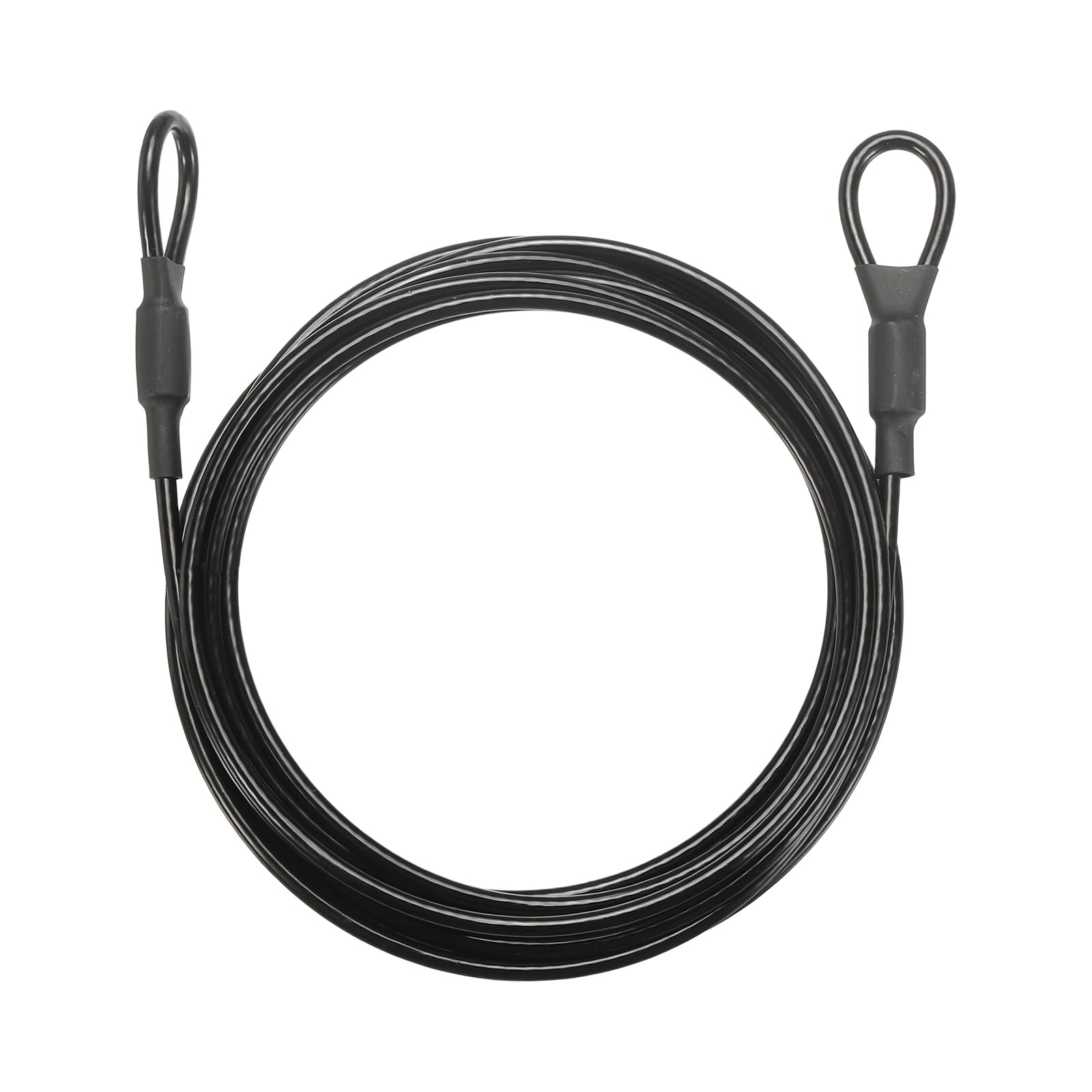 PATIKIL Security Cable Lock (3mm x 3 Meters, 9.8ft, Black)