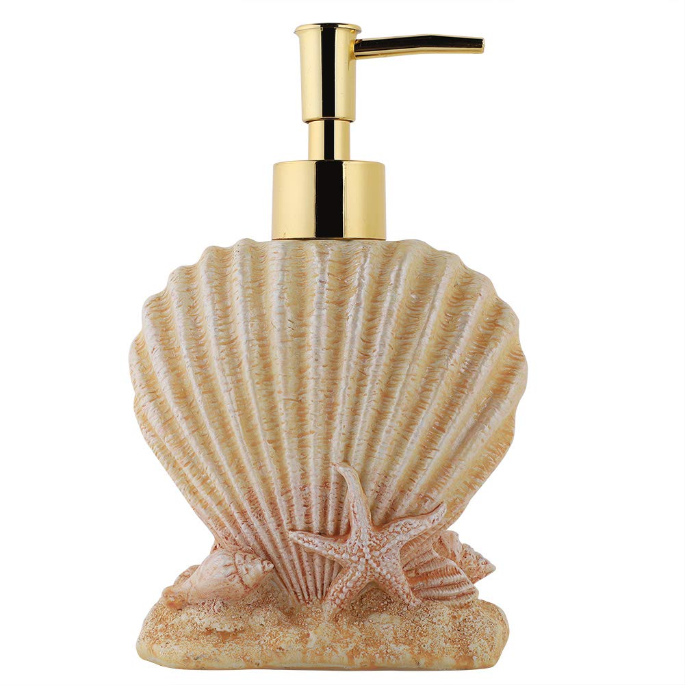 Milltrip 300ml Premium Press Bottle Dispenser - Elegant Liquid Bottle for Shampoo & Bath Gel, Hotel-Style Bathroom Bottles with Electroplated Press Head, Leak-Proof Resins Container for Home & Travel