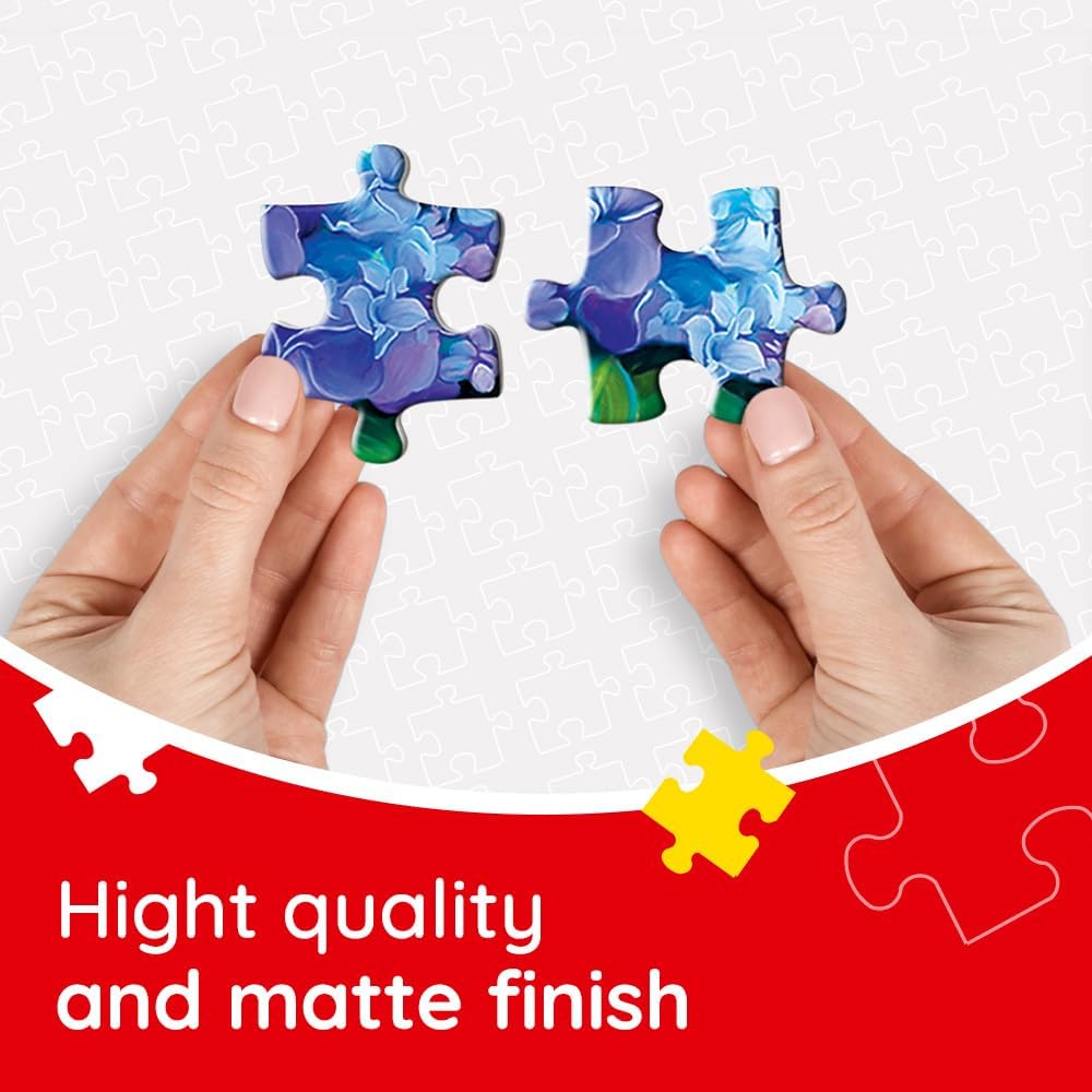 Trefl - Square Box - Underwater Life - 3000 Piece Jigsaw Puzzle Red 46"x33" Print, DIY, Creative Fun, Classic Jigsaw for Adults and Children from 15 Years Old