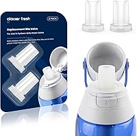 Vista 12 de GLACIER FRESH Filtros de botella de agua, reemplazo para Brita BB06, filtro de botella de agua Brita de lado duro y deportivo, 4