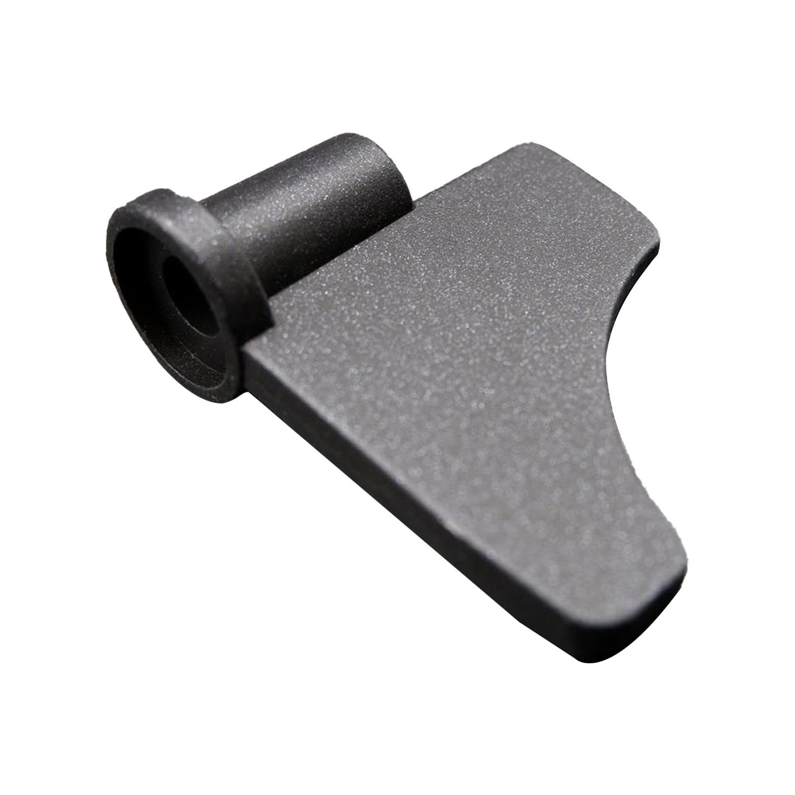Piezas antiadherentes para hacer pan, pala ligera para amasar para hornear en casa, 62 x 21 x 44 mm, color negro