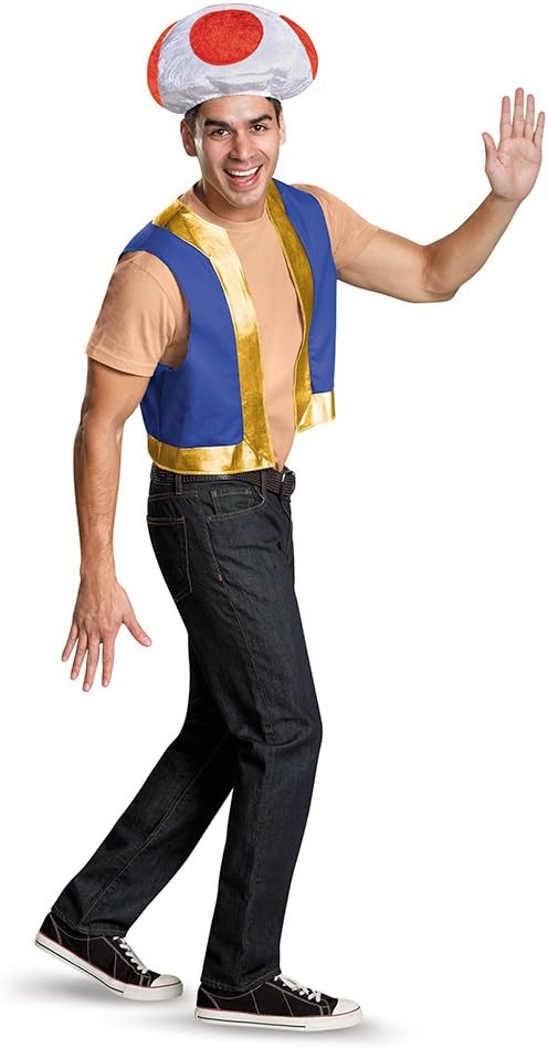 Disguise Men's Toad Costume Accessory Kit - Adult