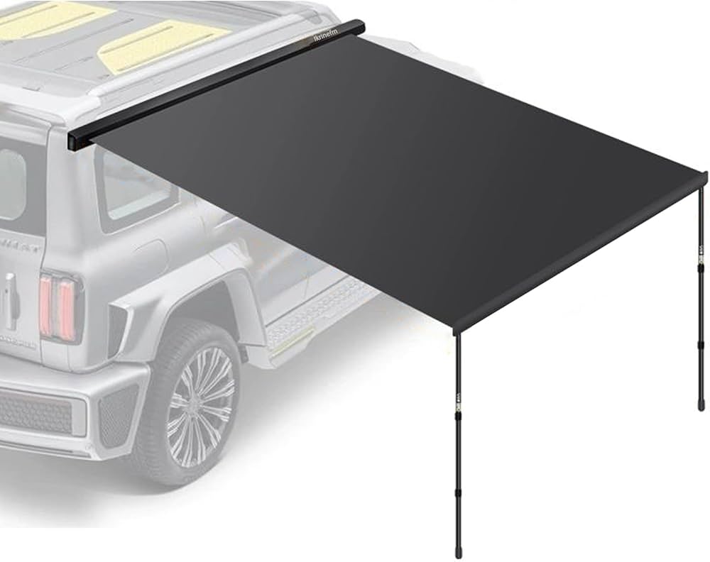 Amazon.co.jp: カーサイドタープ 車両オーニング タープ テント 車