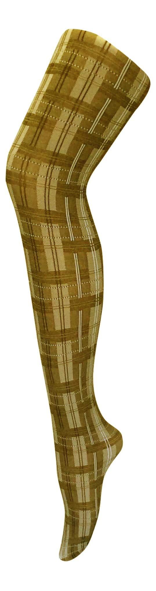 Sock Snob Women's Skye Yellow - Thick Coloured 80 Denier Opaque Patterned Winter Fashion Tights (18-24 Uk 48"/54" (Xl), )