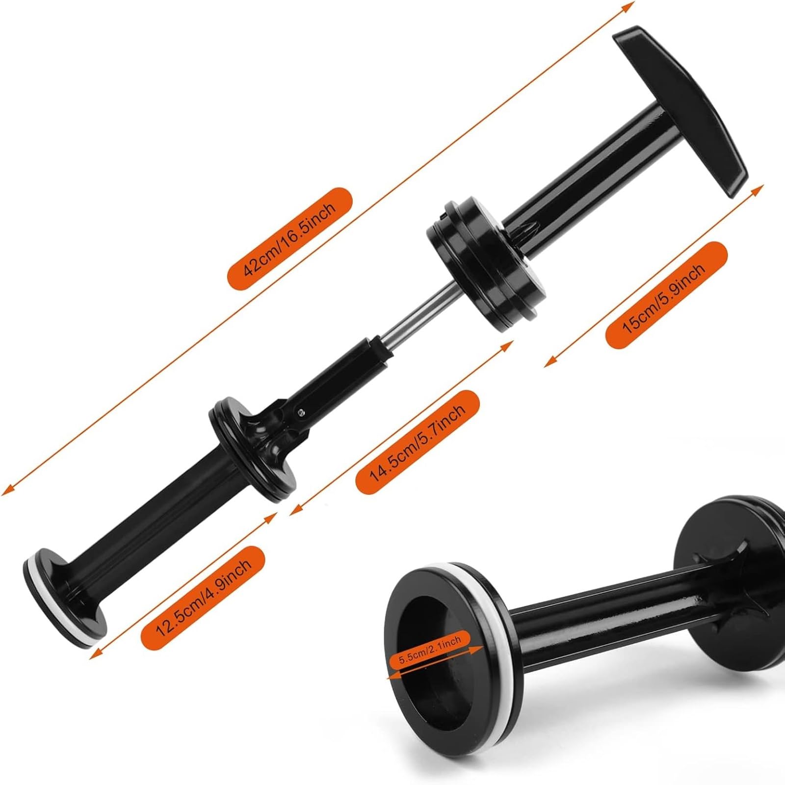 Kit de tiges de piston de rechange pour valves de piscine