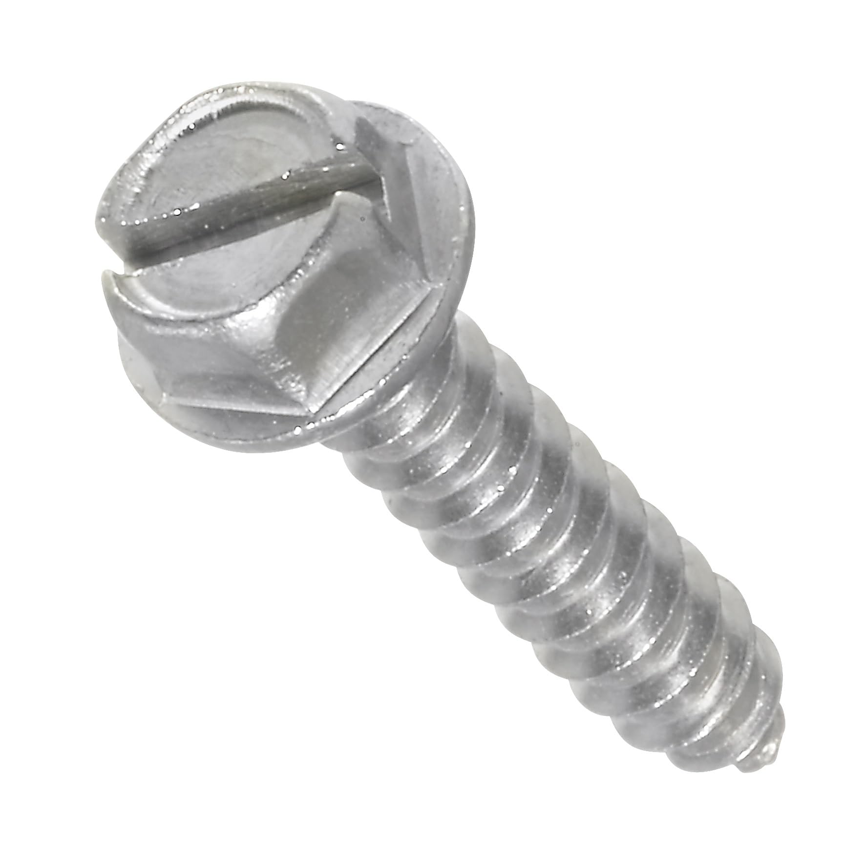 # lamiera a testa esagonale con rondella 25,4 x 5,1 cm, esagono, esterna, acciaio INOX 18 – 8, filettatura integrale, finitura brillante, cilindrico, tipo A, quantità 50