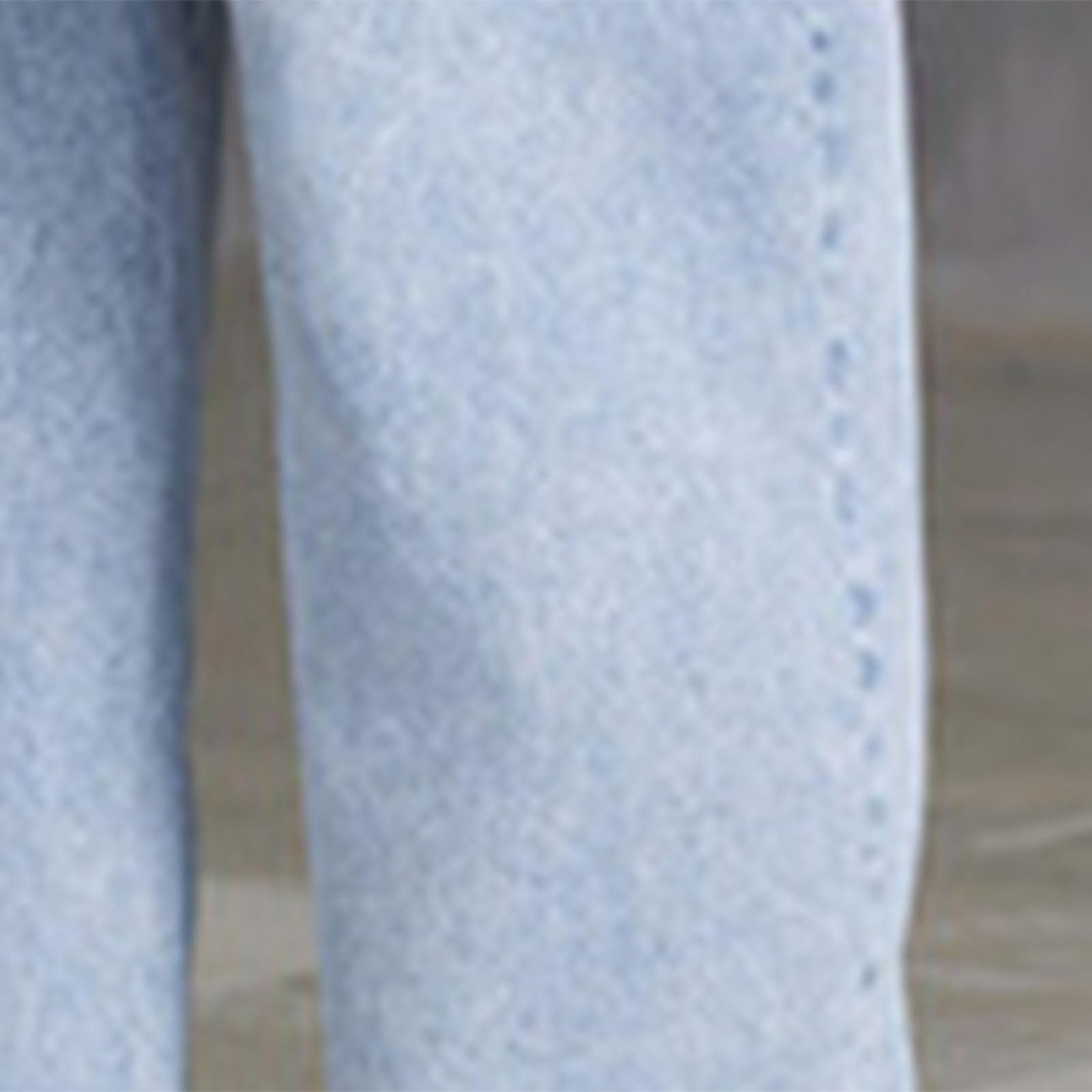 Générique Jean Taille Haute pour Fille Coupe Décontractée Pantalon Long en Jean pour Un Usage Quotidien Décontracté Style Ample