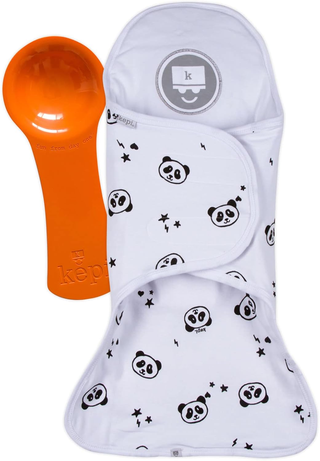 Support Swaddle by Kepi Swaddle Blanket with Patented Head, Neck and