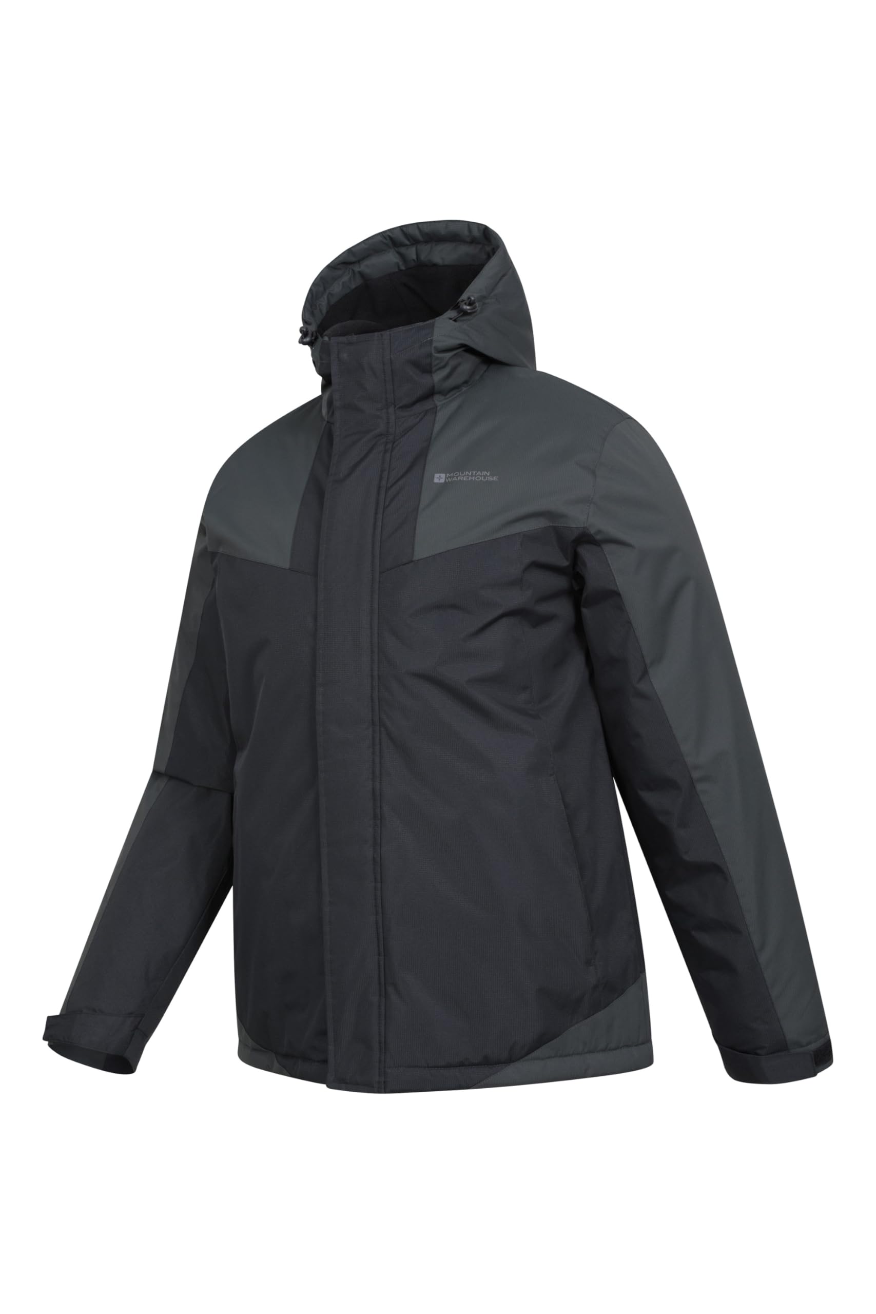 Mountain Warehouse Ensemble Veste de Ski rembourrée, Pantalon pour Homme - Imperméable, Respirant, testé à -30 °C, Jupe - Idéal pour l'hiver et Le Plein air
