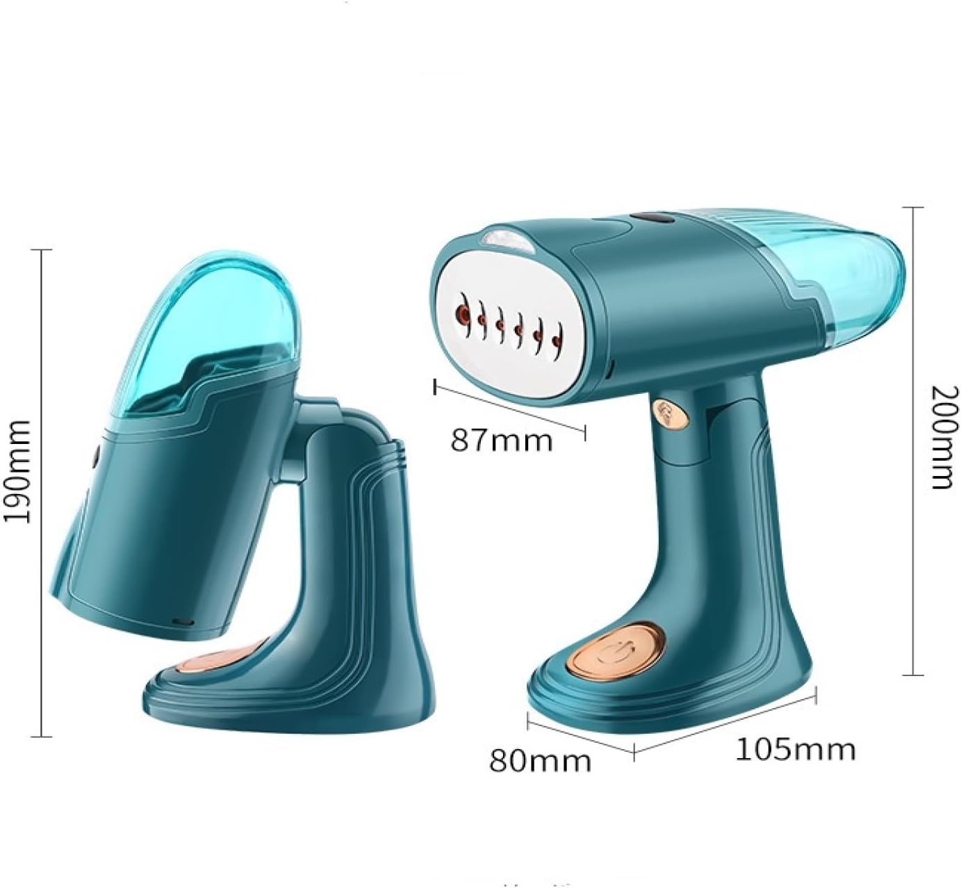 Folding Hand Held Iron Small Electric Iron Factory Wholesale Household Mini Travel Iron Steam Brush, U.S. Cross-border (110V), Matsuishi