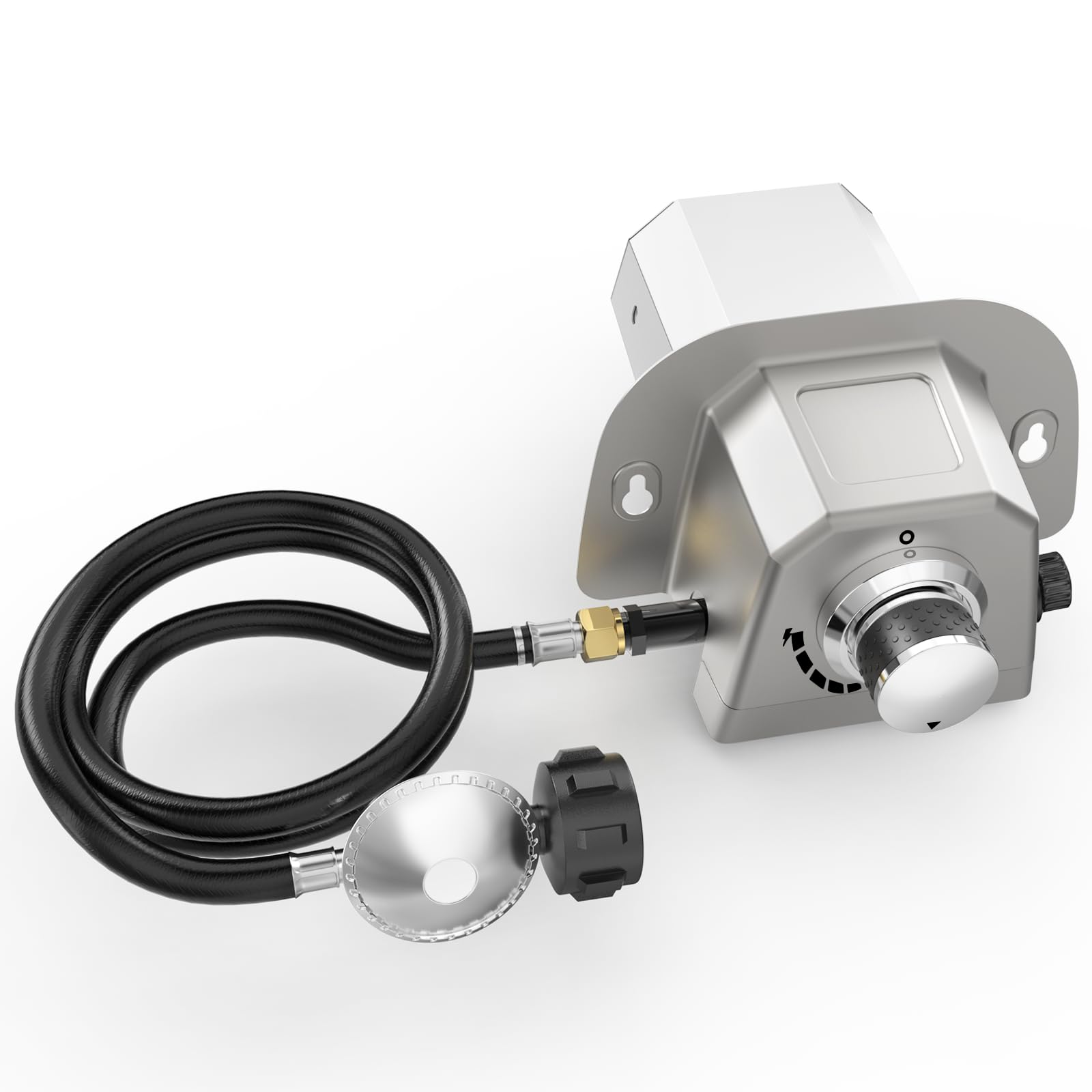 Utheer Gas Burner Attachment for Karu 12 / 12G / Karu 2 & Fyra 12 Pizza Ovens, No Assembly Propane Burner with Upgraded Electronic Ignition, Pizza Oven Accessories