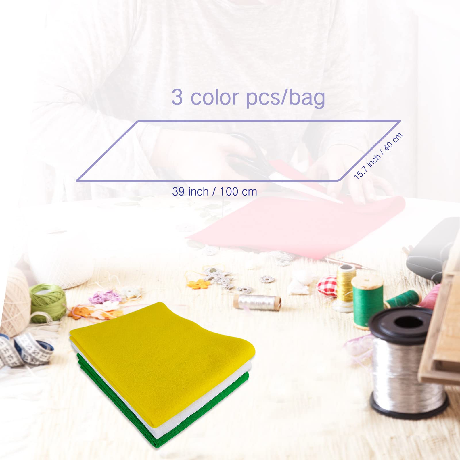 Jtnohx Soft Craft Felt Fabric - Image 2