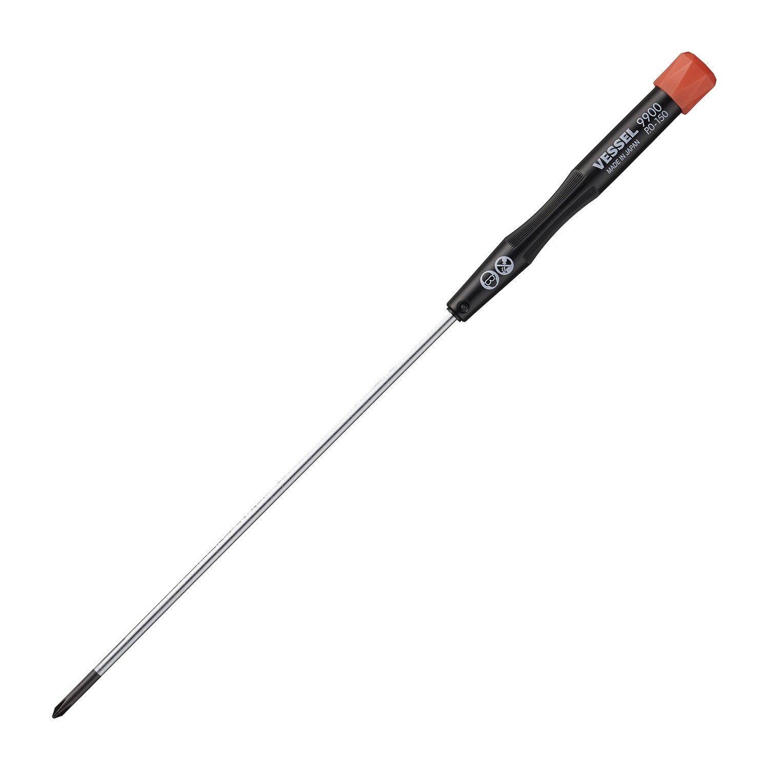 VESSEL Micro Screwdriver Precision for Screws +0 x 150 9900