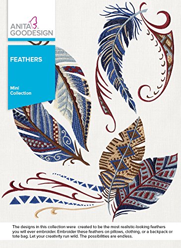 Anita Goodesign Embroidery Designs - Feathers