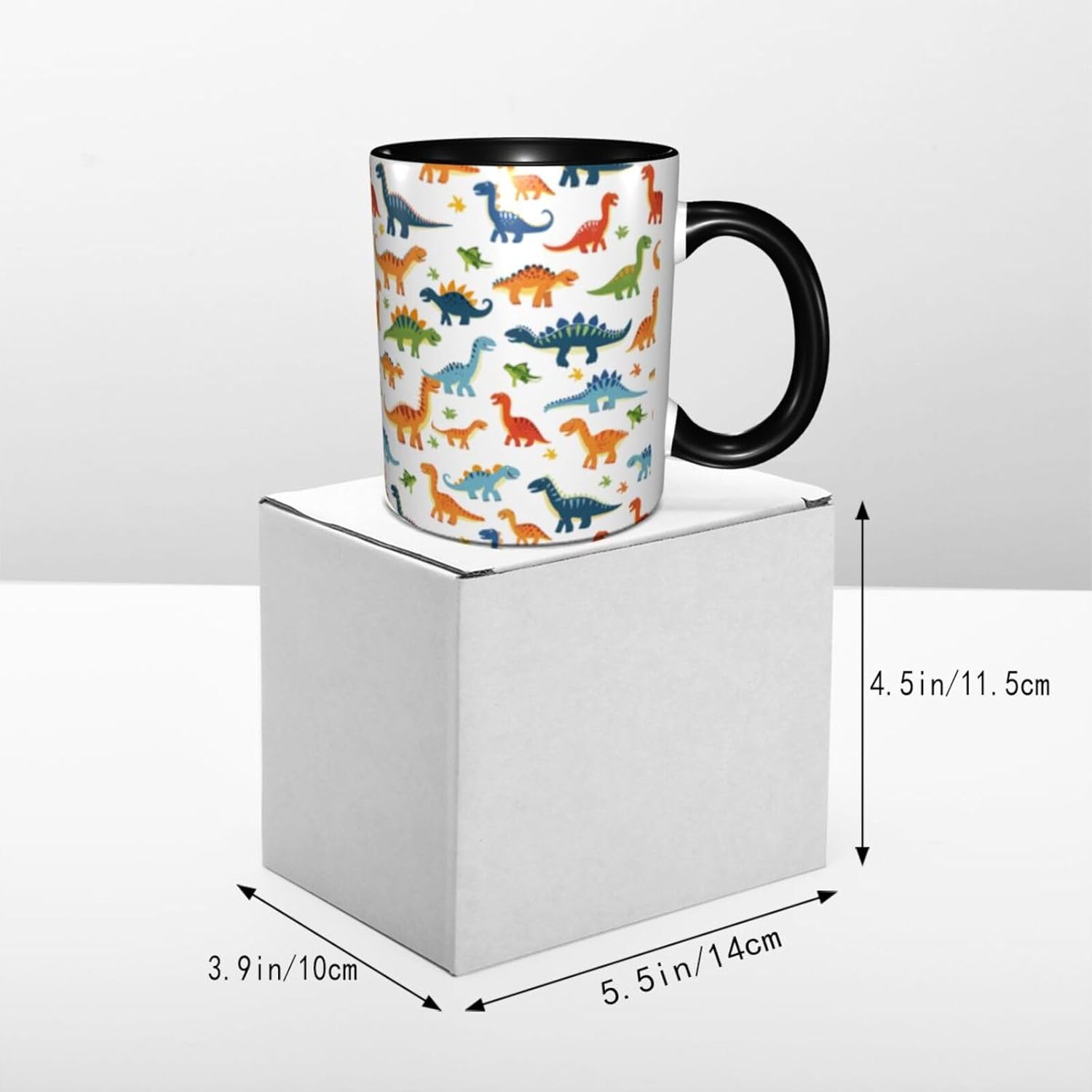 Dinosaur Coffee Mug 11 OZ Ceramic Tea Cup Novelty Mugs Funny Coffee Cups with Handle - Image 6