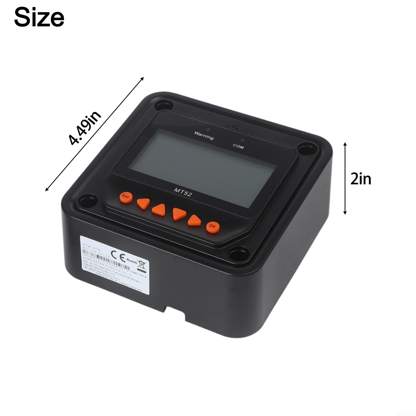 MT52 LCD-Ferndisplay für Solarladeregler, für EPEVER Tracer
