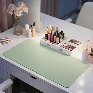 Tapete de maquillaje impermeable de 15.7 x 23...