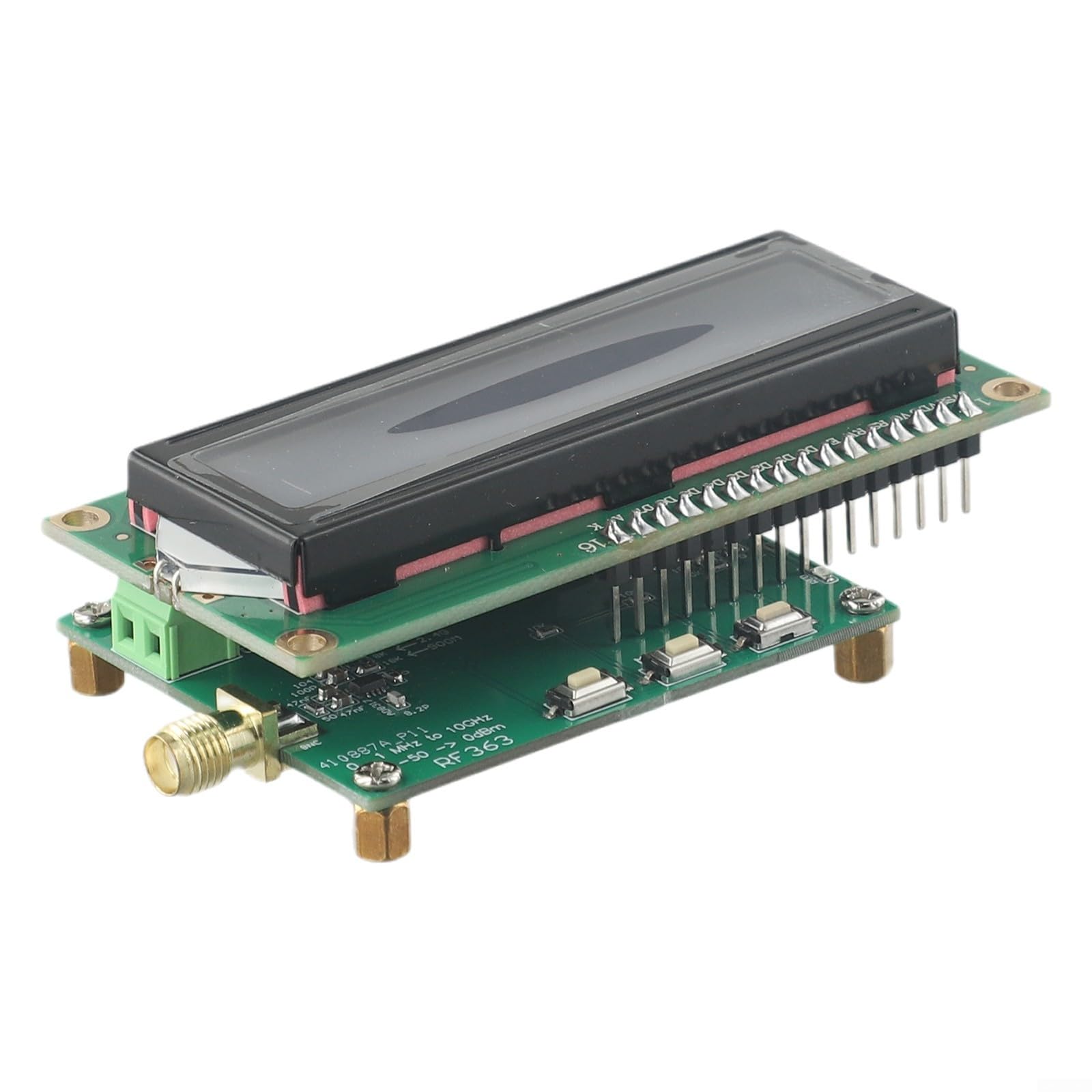 Misuratore di potenza RF Calibrazione Misurazione di potenza RF 1MHz a 10GHz Gamma di potenza regolabile di -50 ~ 0dBm Misurazione di radiofrequenza a pulsante