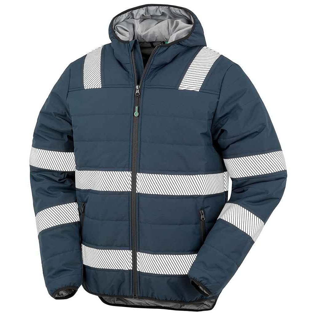 Chaqueta de Seguridad para Adultos Unisex (XL) (Amarillo Fluorescente)