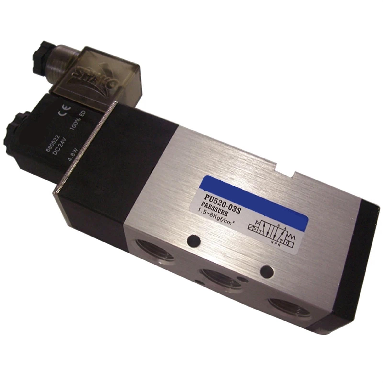 BOOGHIGC Pneumatic PU520-04-S WAY PILOT S(Pu520-04-s,12V)