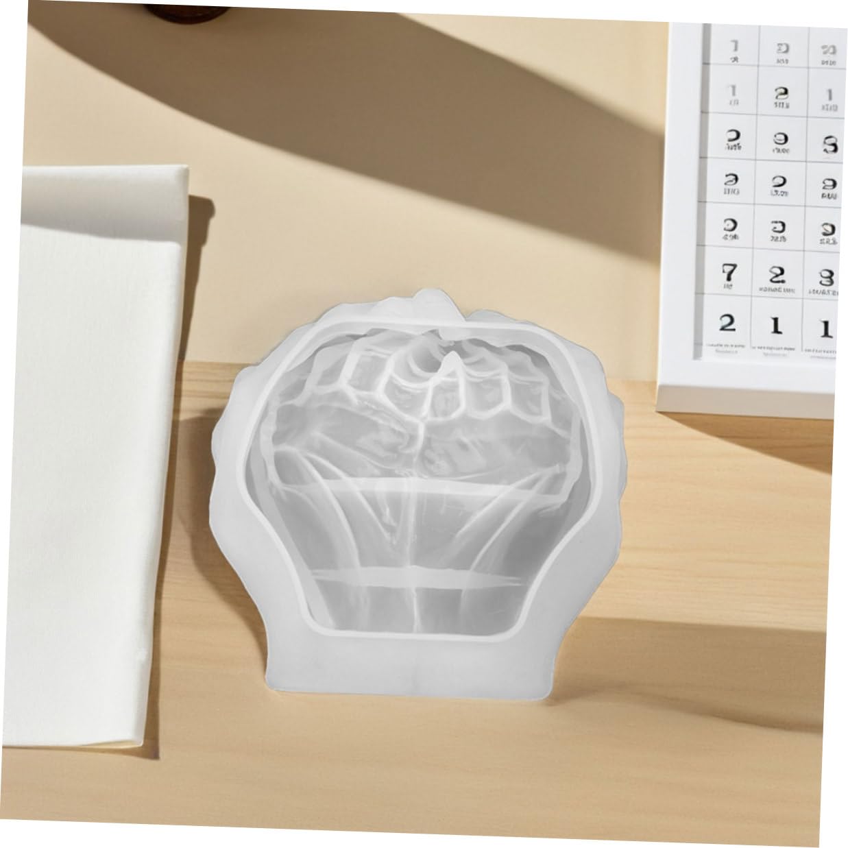 Uonlytech 2pezzi Forme in Silicone per Resina a Mano per Organizzazione Gioielli e Creazioni Artigianali Design Unico