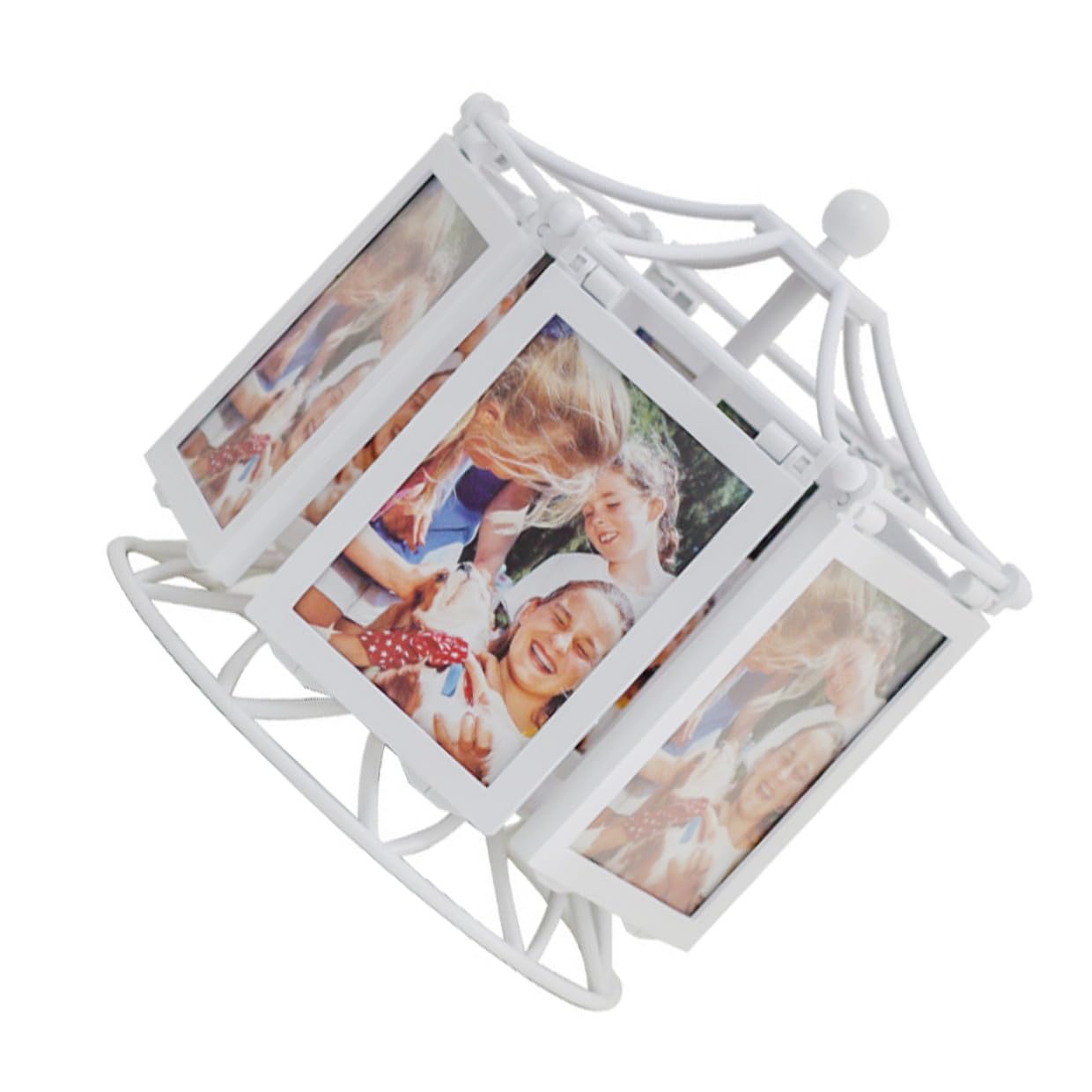 Cadre photo rotatif à offrir en cadeau de décoration intérieure