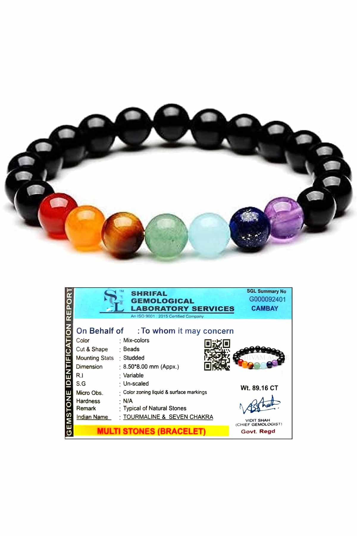 SHIVAM AGATE Black Tourmaline with 7 Chakra Healing Balance Beaded Bracelet Seven Chakra Bracelet with Black Tourmaline 8 MM Black Tourmaline Stone 7 Chakra (B0CL13G56W) Amazon Price History, Amazon Price Tracker