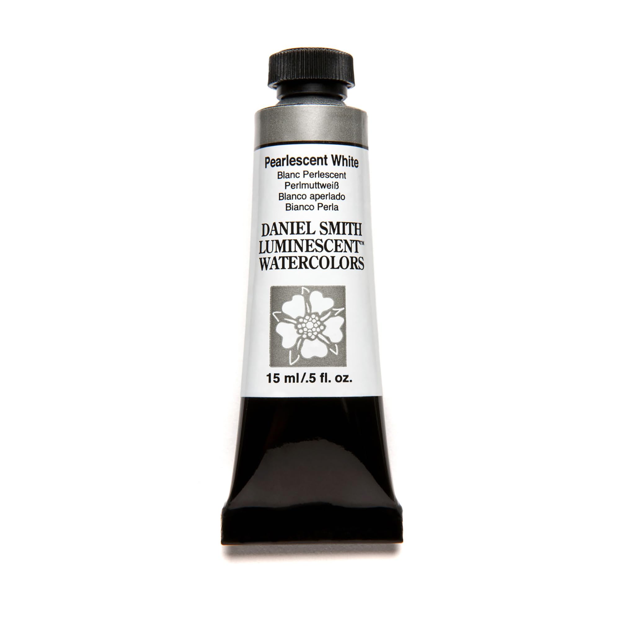 Daniel Smith Luminescent Watercolour Paint Tube 15ml Pearlescent White For Ar...