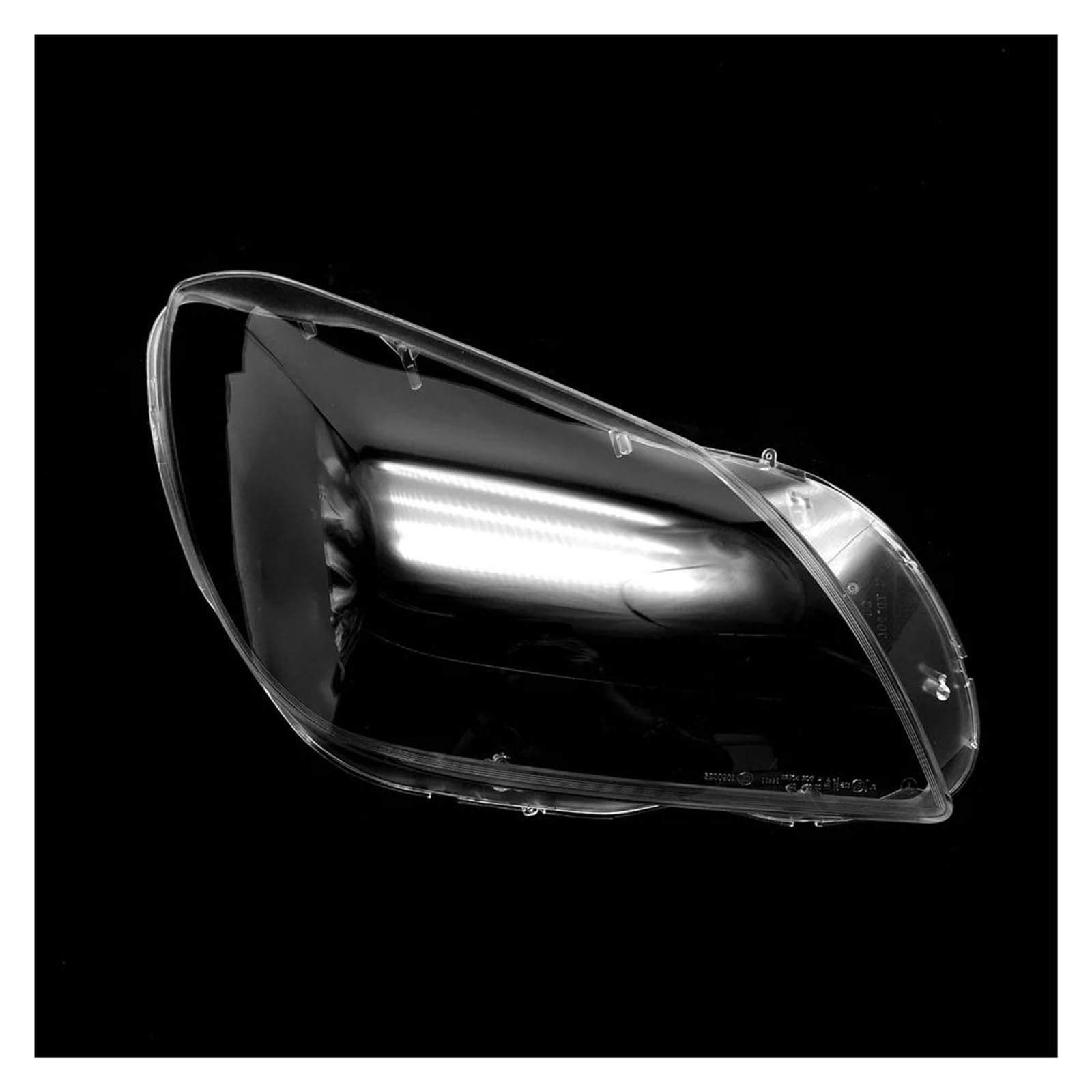 Zamiennik soczewek reflektorów samochodowych do Mercedes do Benz W172 SLK 2011-2015, przezroczysta szklana powłoka, klosz, gadżety samochodowe, osłona przednich reflektorów samochodowych (lewy) (lewy)