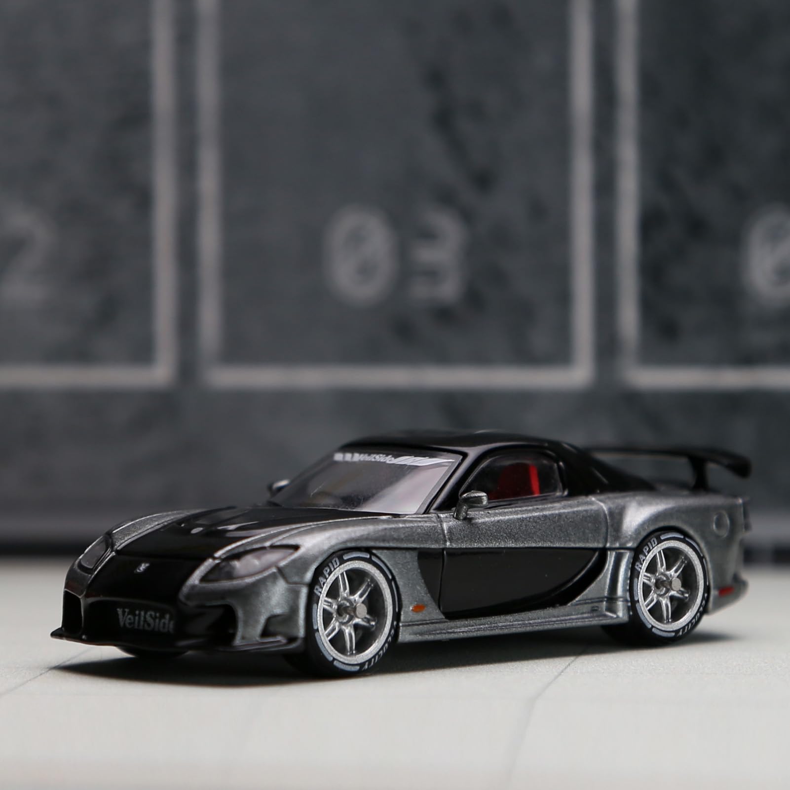 Juego de Llantas y neumáticos para 10 Coches a Escala 1/64, mezcladas o aleatorias, de Real Riders (01)