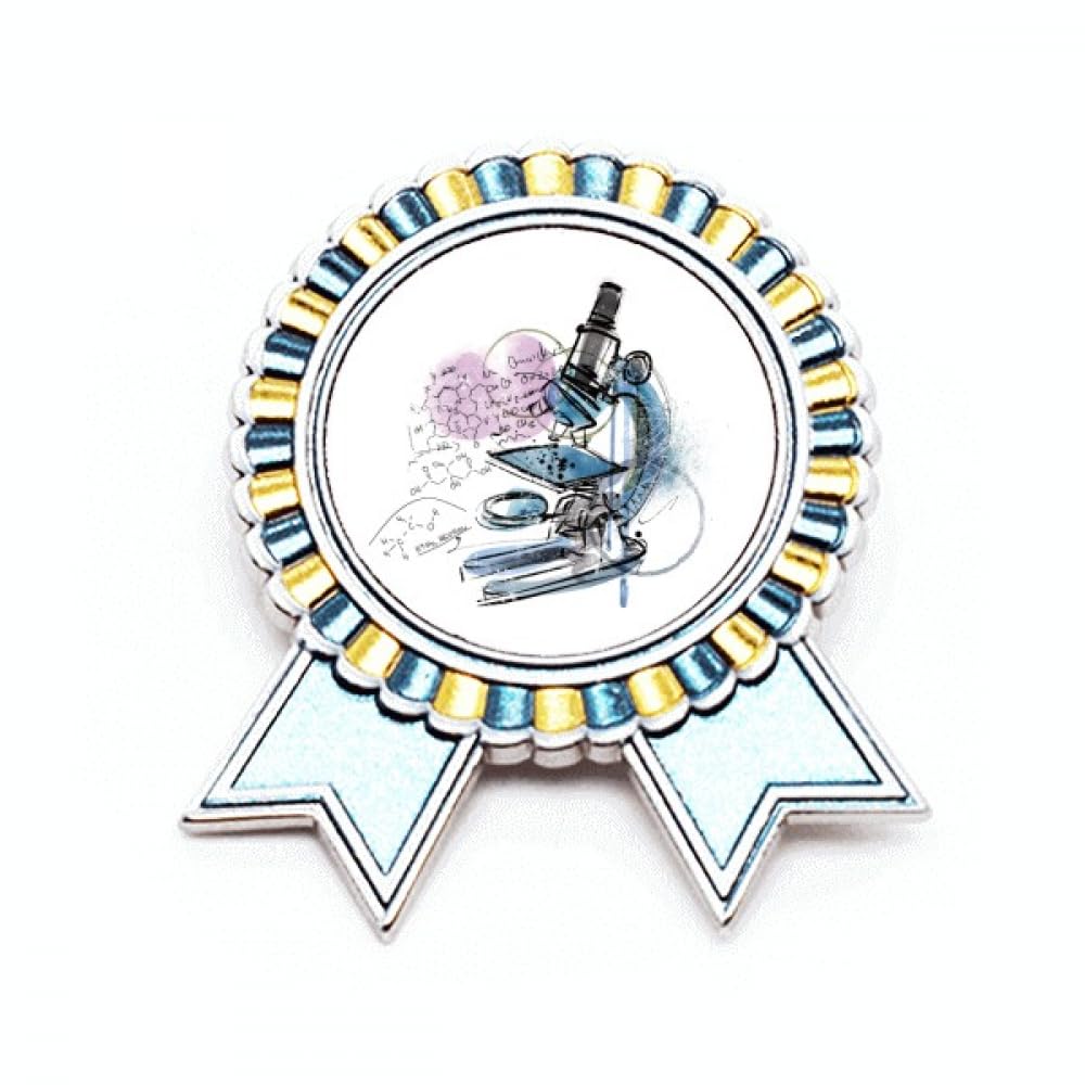 Broche pour microscope Chestry Kowledge en métal finition soignée taille M - 4