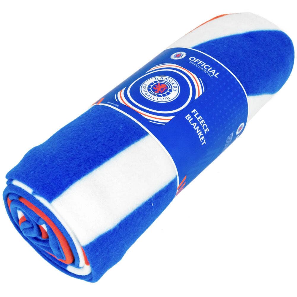 Rangers Glasgow F.C. Fleecedecke, superweich, Blau, ca. 127 x 150 cm