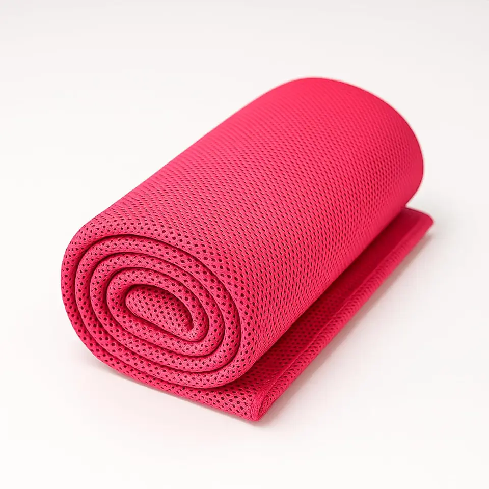 Toalha Microfibra Alta Absorção Grande 130 X 80 Cm Ultrafina Com Bolsa Secagem Rápida Compacta Academia Acampamento Natação (Rosa)