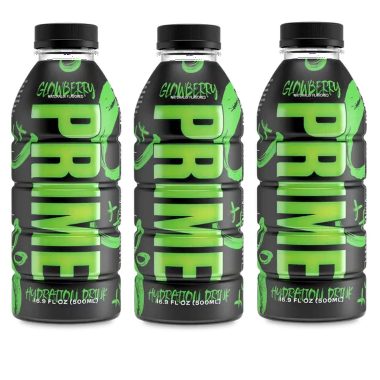 Prime Sports Drink Three (3) Bottles of 16.9Fl oz Sports